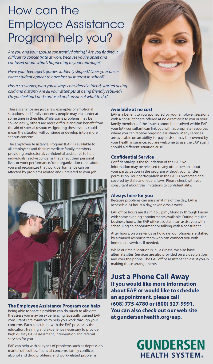 EMPLOYEE ASSISTANCE PROGRAM FLYER